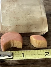 VTG.’90s DOLLHOUSE Miniature Edam Cheese Original Packaging Deli Cheese Wheel