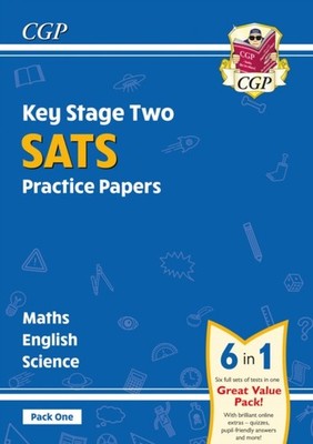 KS2 Complete SATS Practice Papers Pack 1: Science, Maths  by CGP Books PAPERBACK