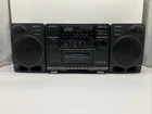 Sony Vintage Boombox CD/FM/AM Radio Cassette Model CFD-510 With New Belts Tested