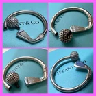 Vintage Tiffany & Co. Golf Key Ring Sterling Silver 925 Keyring Keychain No box