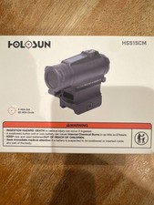 HOLOSUN HS515CM Red Dot Sight - Red Reticle