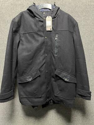 Dissident Gorleston Navy Double Zip Wool Jacket XXL TD023 GG 02