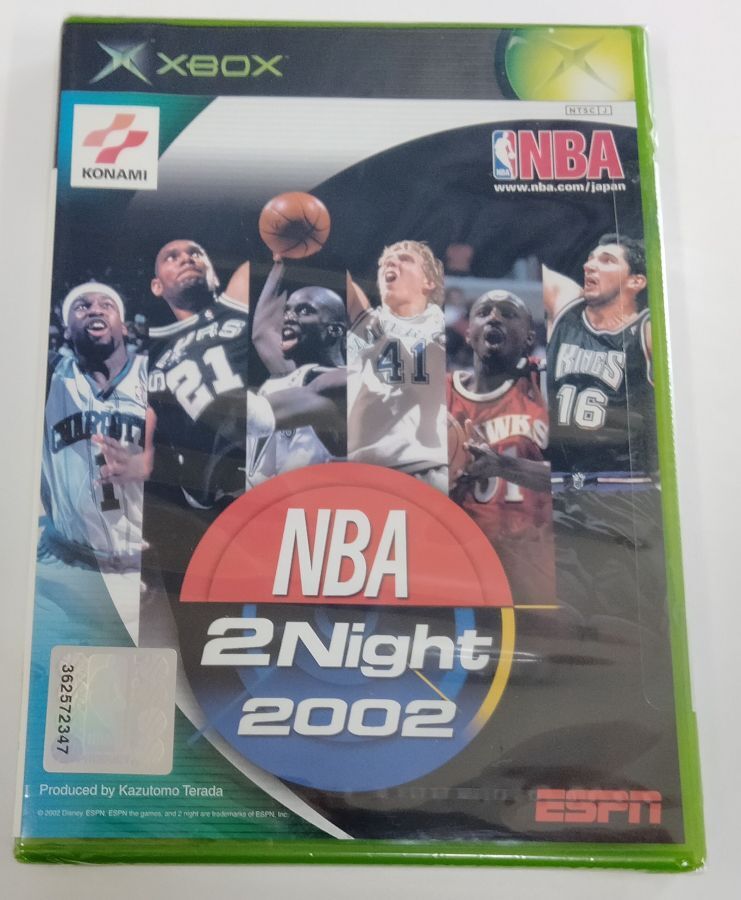 Microsoft Xbox ESPN NBA 2Night 2002 versión Japón sin abrir 1290 SP