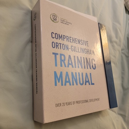 IMSE OrtonGillingham Training Manual (Dyslexia, Reading Disabilities