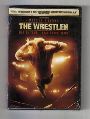 SEALED NEW DVD: THE WRESTLER, Mickey Rourke Marisa Tomei Bonus Features W/S 2008