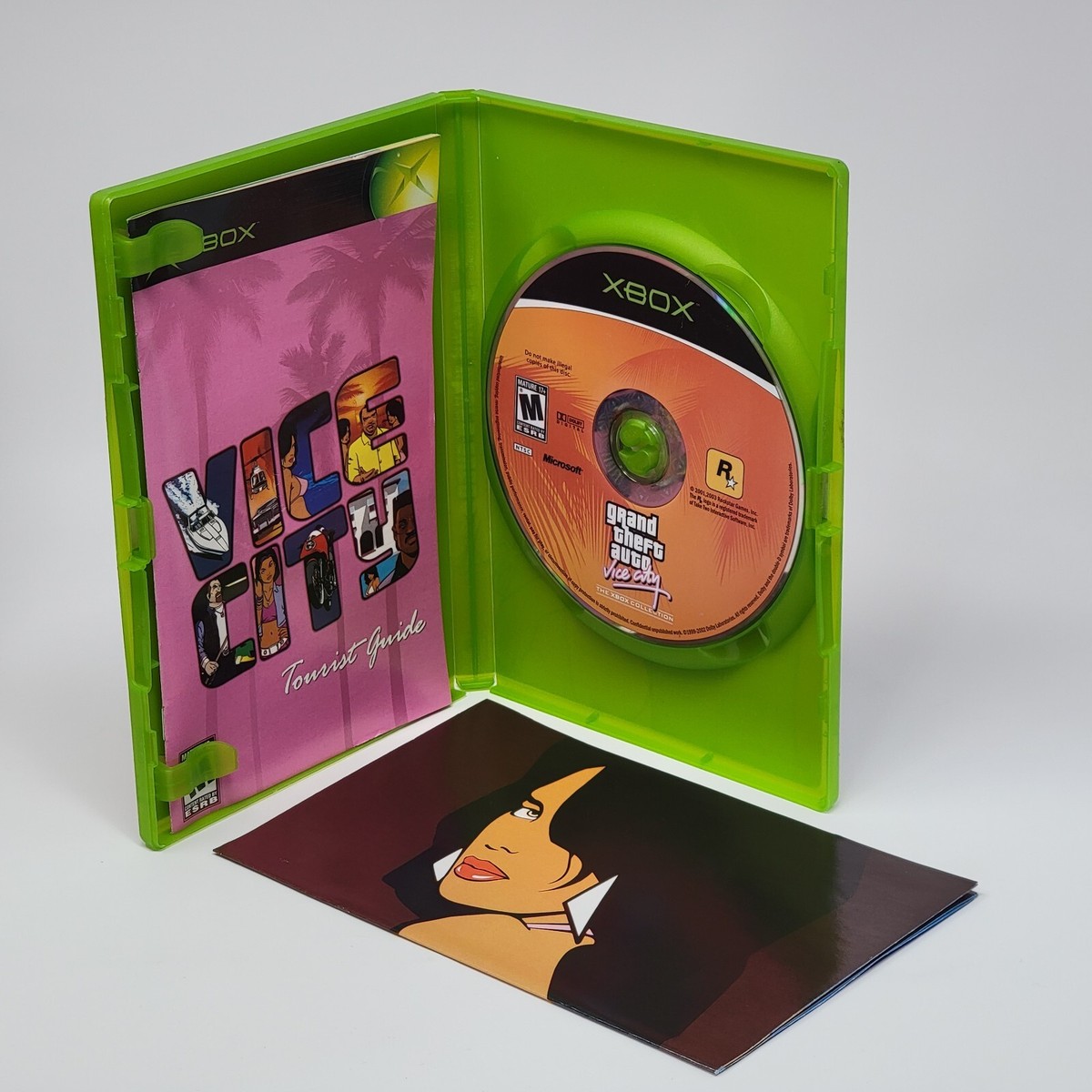 Grand Theft Auto Vice City (Original Xbox) CIB COMPLETE w/ Map