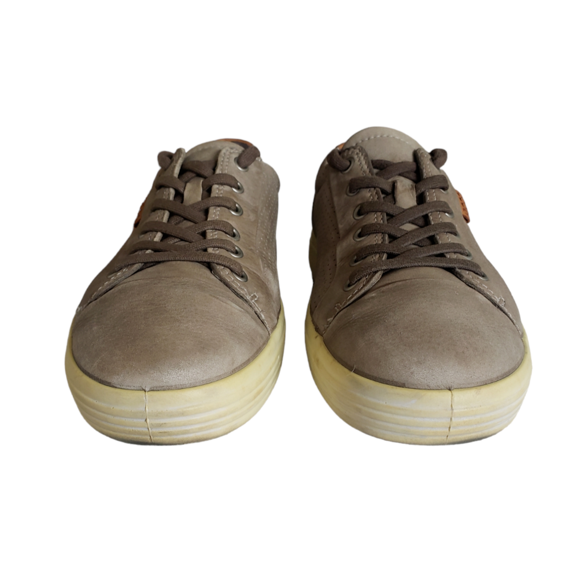ECCO Soft 7 Street Leather Gray Perforated Sneaker Shoes EU  display picture 2