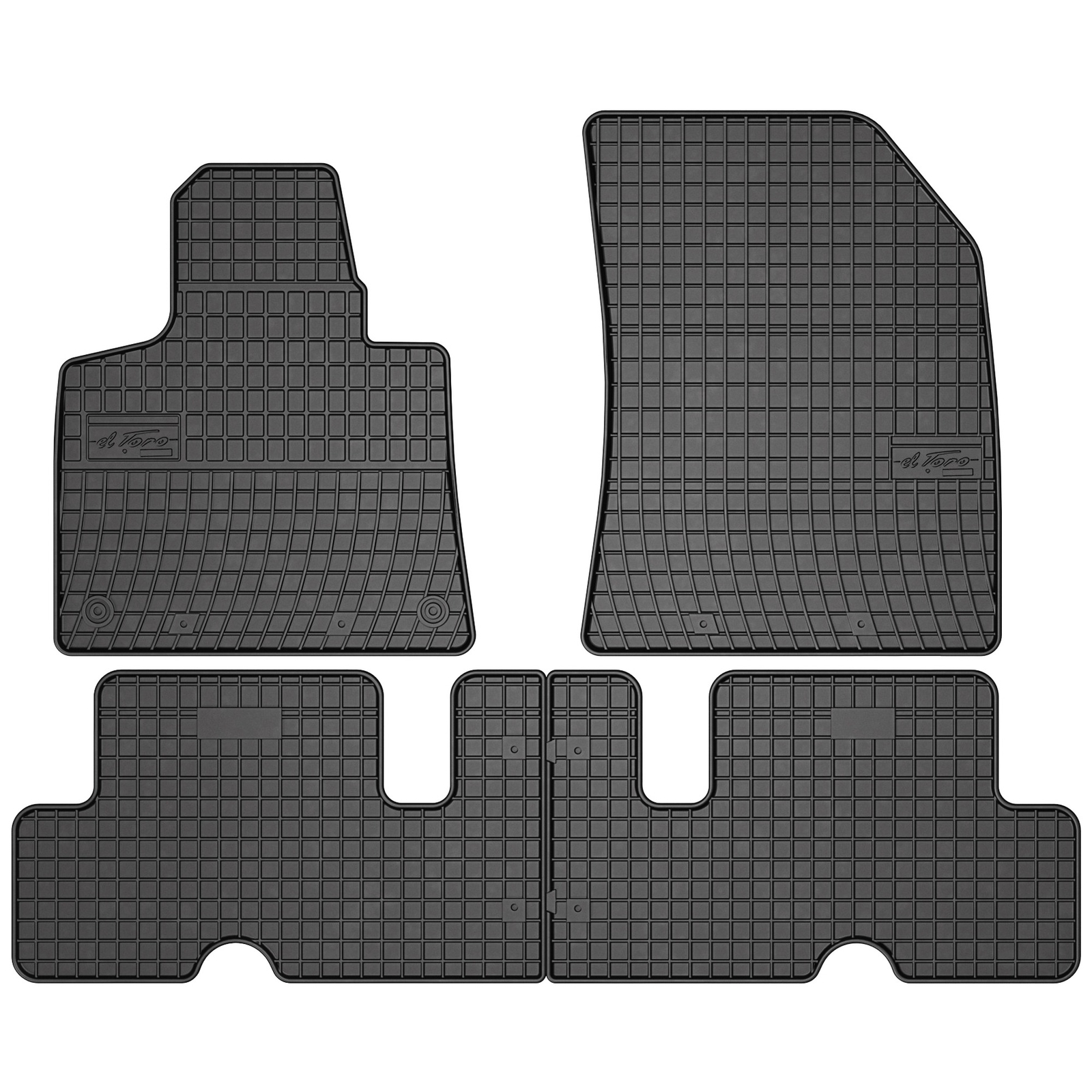 Tapis de sol Frogum El Toro caoutchouc Citroen C4 SpaceTourer 2013 2014 2015 2016 2017 2018 2019