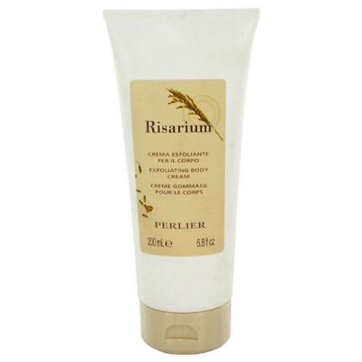 Perlier Risarium Exfoliating Body Scrub Cream 6.8oz w/ Rice Bran Oil Sensitive