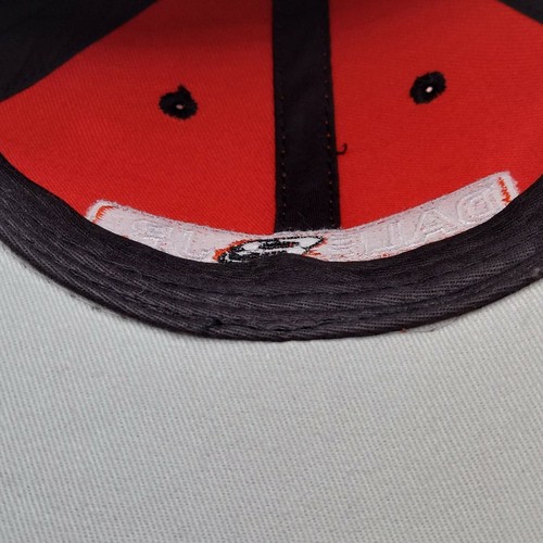 Cappello Dale Earnhardt Jr. Budweiser Winner's Circle #8 aderente rosso nero berretto - nuovo senza etichette - Foto 7 di 9