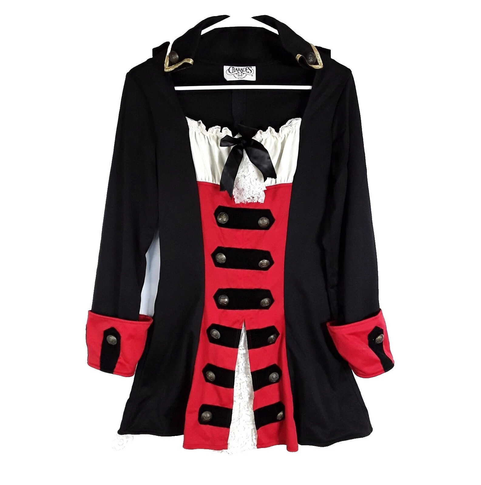 Disfraces de pirata Charades Poliéster para Mujeres