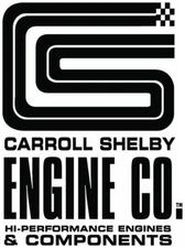 Carroll Shelby Engine Co  Metal Sign