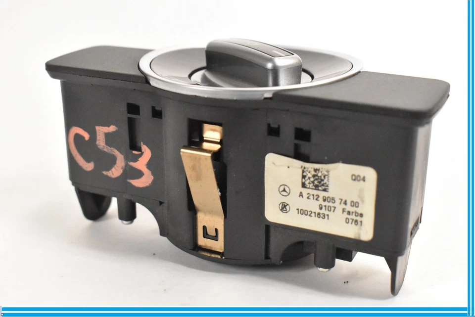 2012 W218 MERCEDES BENZ CLS63 AMG ФАРЫ ЛАМПА ПЕРЕКЛЮЧАТЕЛЬ OEM 2129057400 - Изображение 3 из 4