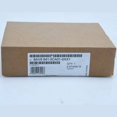 New Siemens Simatic HMI Operator Panel 6AV6 641-0CA01-0AX1 One year warranty