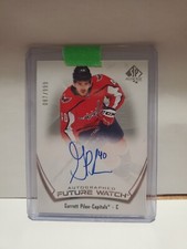 2021-22 SP Authentic Garrett Pilon #087 Future Watch Auto 087/999