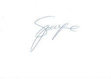 Spagna singer autograph signed 10x15 cm index card