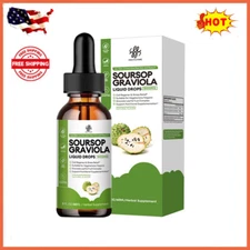 Soursop Graviola Liquid Drops Natural Antioxidant, Cell Support&Regeneration