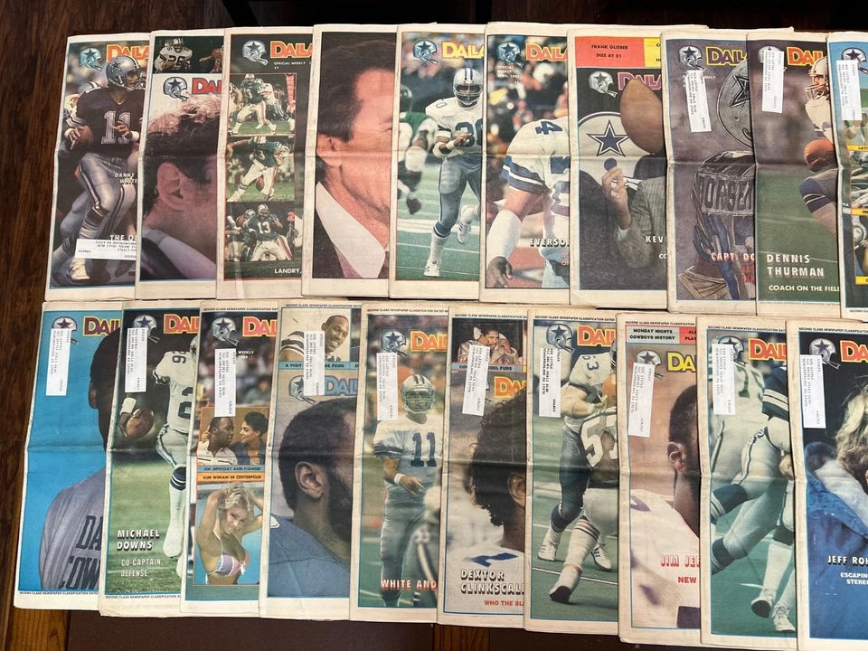 DALLAS COWBOYS WEEKLY NEWSPAPER - SOLD BY THE ISSUE - BUY MORE SAVE MORE - Image 3 of 4