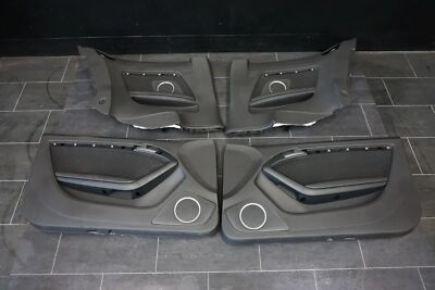 Audi A5 8T B8 Coupe Vorne Hinten L +R Türverkleidung Stoff Schwarz Bang&Olufsen