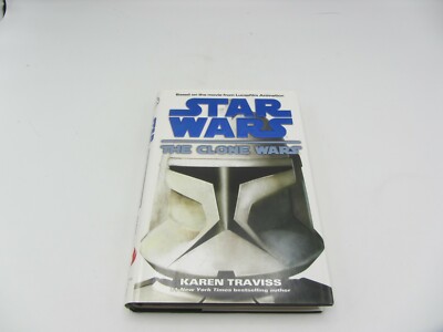 Del Ray Star Wars The Clone Wars Hardcover HC Book Karen Traviss