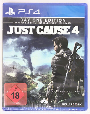 JUST CAUSE 4 Day One Edition (Sony PlayStation 4, PS4, 2018) NEU & OVP!
