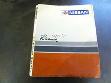 Nissan OR35 OR40 OR45 Forklift Parts Catalog Manual