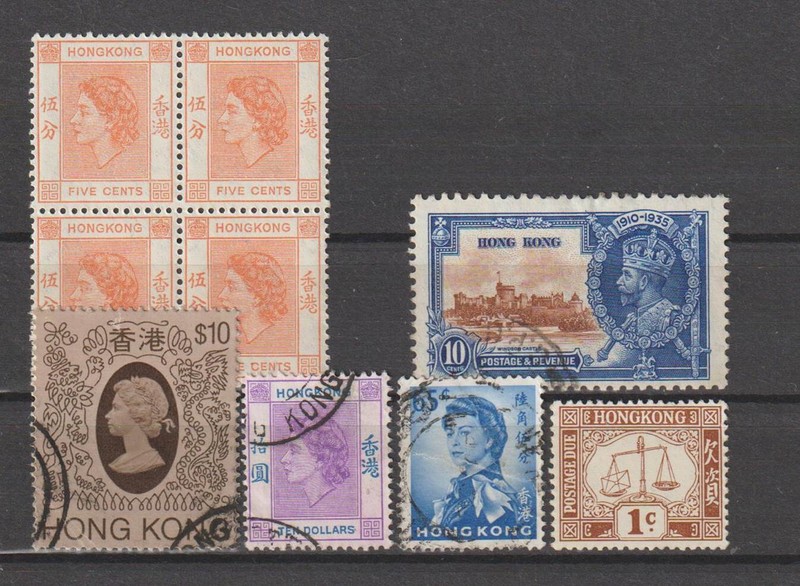 Hong Kong (1922-82) - Small lot of better stamp (see text) - VF
