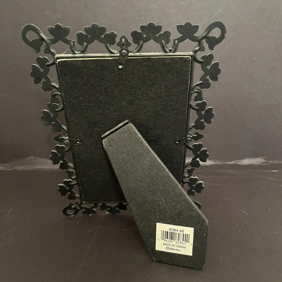 Marco de fotos Malden Jeweled 4"x 6" marco decorado tono peltre con pedrería Foto 4 de 4