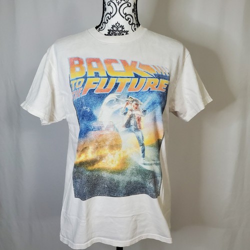 white back to the future t shirt