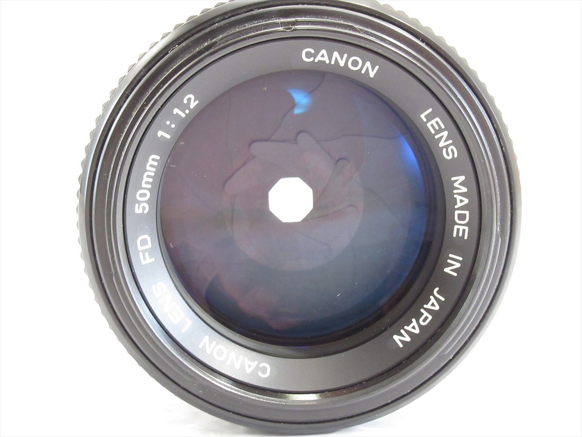 EXC+++++!!】Canon New FD 50mm f/1.2 Standard NFD Lens w/ Filter