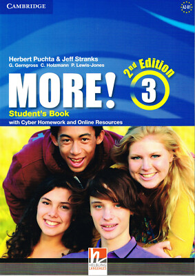 Cambridge MORE! 3 Student's Book 2nd Edition w Cyber Homework & Online Resources