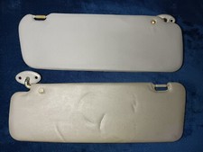 89-95 Toyota Pickup Truck 4runner Sun Visors Shades Driver Passenger Lh Rh Gray