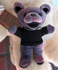 Grateful Dead Bean Bear Collectibles Jerry Garcia 1998 NWT
