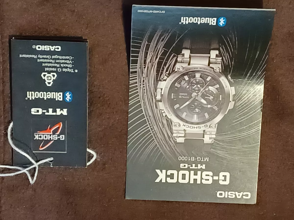 Clip sommerfugl hypotese smertefuld CASIO G-SHOCK, 5544 MTG-B1000, 1AER Men&#039;s Watch, W/ Box And Paperwork,  F/ Japan | eBay