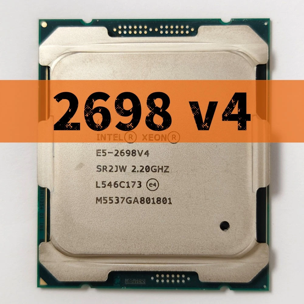 Intel Computer Intel Xeon E5-2698 V4 Processor Model Processors