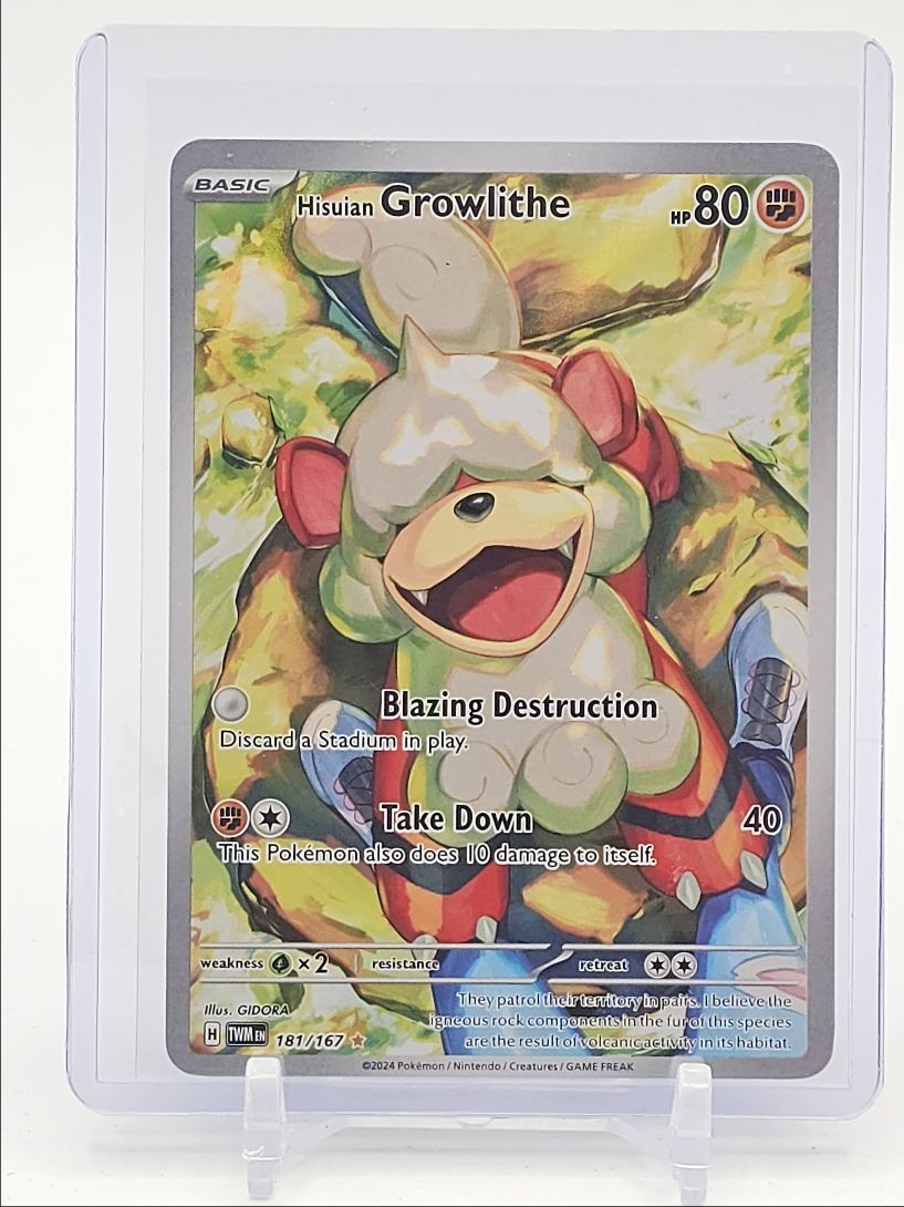 Hisuian Growlithe — Twilight Masquerade