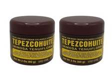 2 Pack Del Indio Papago Tepezcohuite Facial and Body Cream 60g x 2  120g
