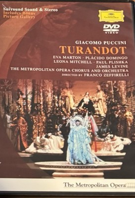 Puccini Turandot (Marton, Domingo; Met 1988). DVD