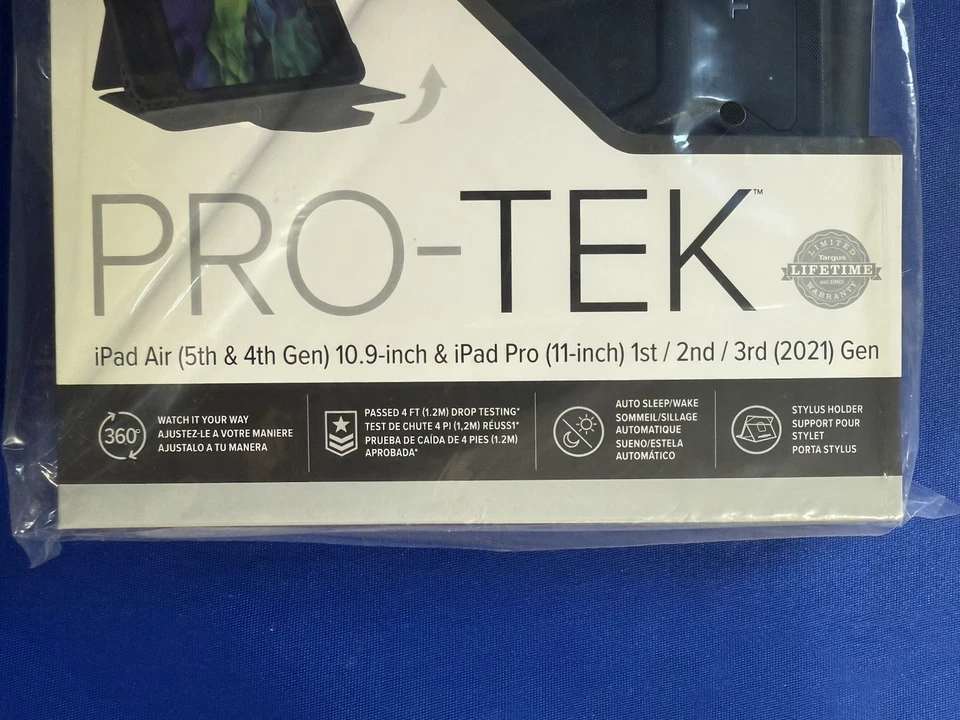 15x Targus Pro-Tek Rotating Case - iPad Air 5th Gen 10.9" iPad Pro 11" 3rd 2021 - Image 4 of 4
