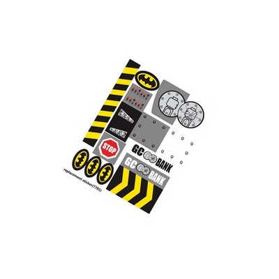 Replacement sticker Compatible with Set 7781, sticker only.