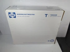 Sealy Heated Twin size Mattress Pad Ultra Soft Microfiber New