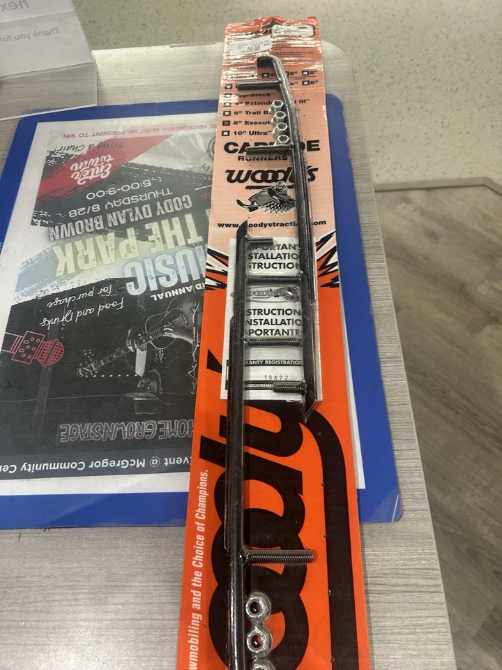 Woodys - WAT-9750 - Executive Series Flat-Top Carbide Runners - Image 2 of 4