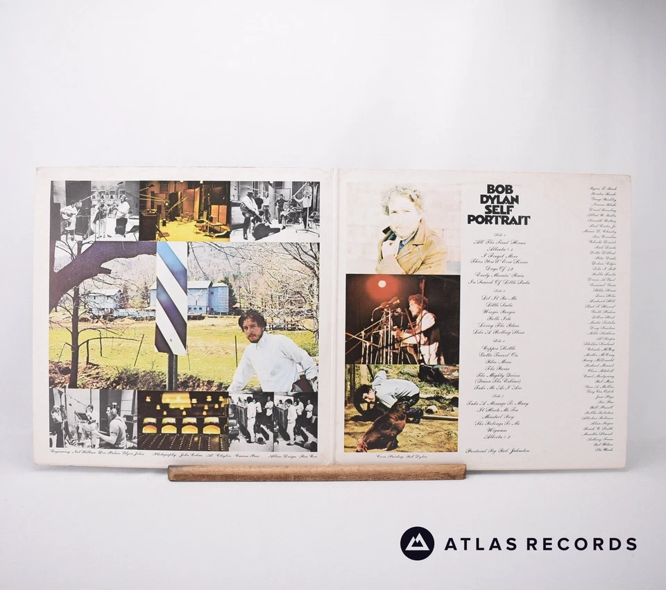 Bob Dylan Self Portrait Reissue Gatefold Double LP Album Vinyl Record - EX/EX - Image 3 of 4