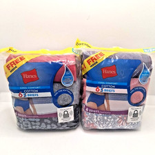 2 PACKS Hanes Cool Comfort Cotton Briefs, 2XL, 6 briefs