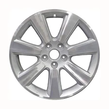 Refurbished 19x8.5 Machined Silver Metallic Wheel fits 2010-2013 Acura ZDX