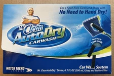 Mr. Clean AutoDry Car Wash System Starter Kit With Soap~NIB