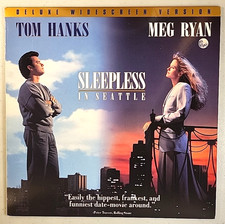 Sleepless in Seattle WIDESCREEN Laserdisc  VERY GOOD Tom Hanks, Meg Ryan