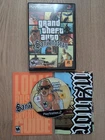 Grand Theft Auto San Andreas PS2 PlayStation 2 Complete CIB + Map Black Label