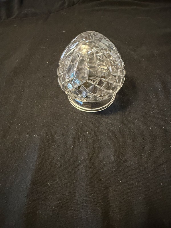 Vintage Clear Glass Bubble Globe Lamp Light Shade Cover Retro 70s 80s Retro