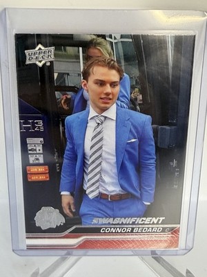 2023-24 Extended Series Draft Swagnificent Achievement Connor Bedard #DSA-1